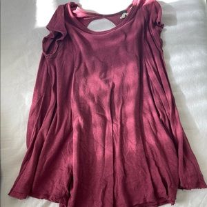 FREE PEOPLE TOP SIZE M OVERSIZED